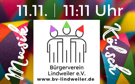 Alaaf you, Lindweiler! Große Veedelsparty am 11.11.