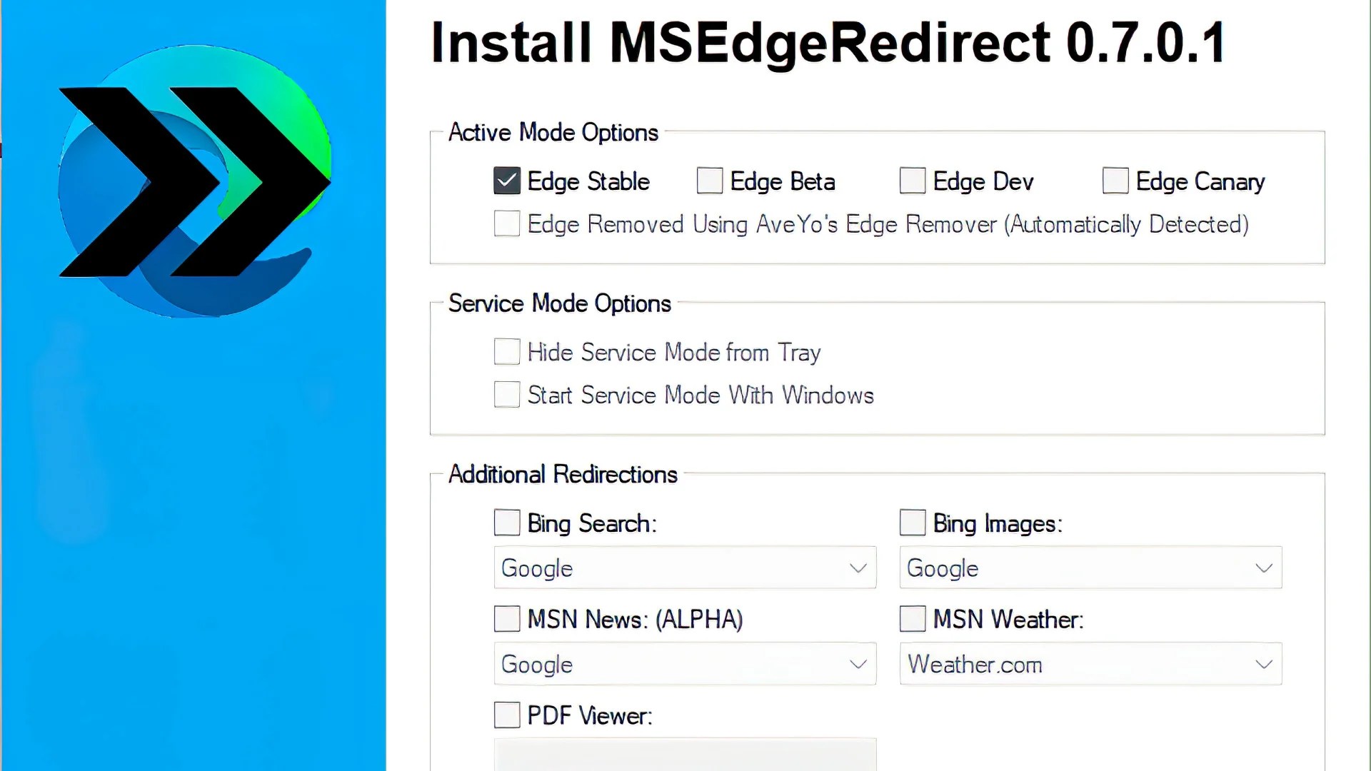 MSEdgeRedirect Download – Edge-Browser-Aufrufe umleiten