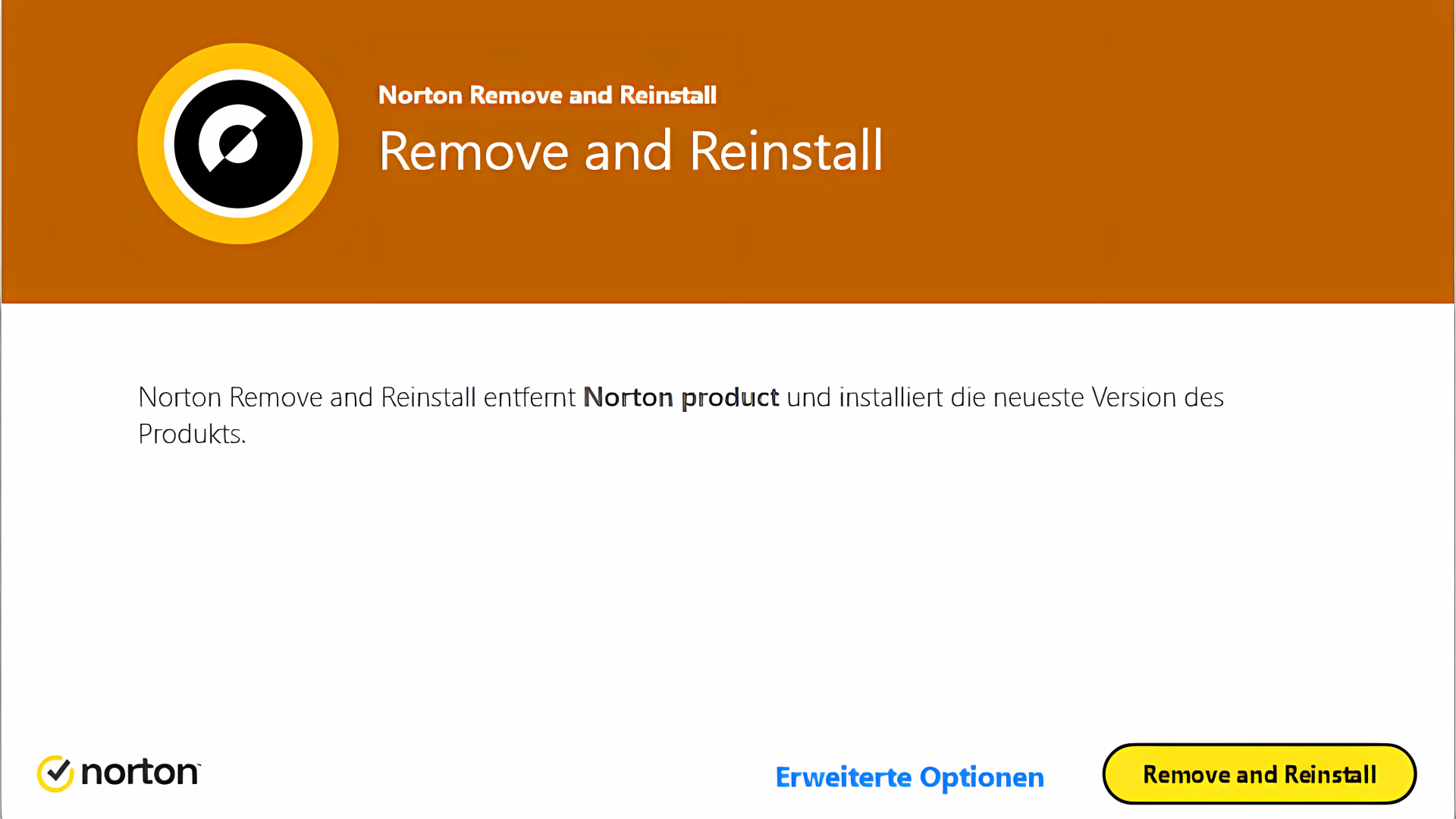 Norton Remove and Reinstall – Symantec-Produkte entfernen