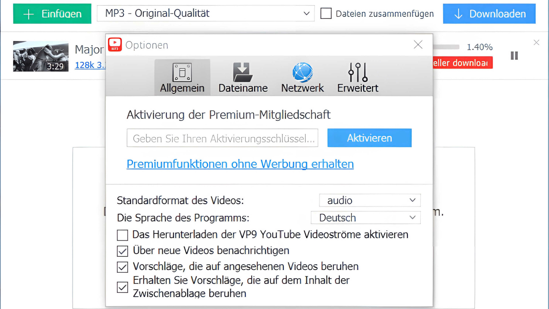 Free YouTube to MP3 Converter Download – Musik laden